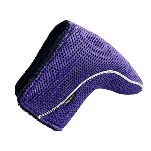 Andux Golf Mesh Putter Cover Blade Putter Head Covers MT/TG15 (Purple)