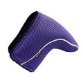 Andux Golf Mesh Putter Cover Blade Putter Head Covers MT/TG15 (Purple)