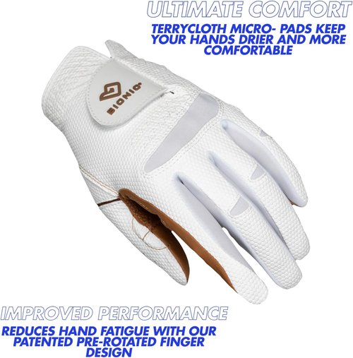 Bionic Women's Golf Glove - RelaxGrip 2.0 DX for Enhanced Comfort and Performance