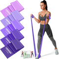 Skiennix Resistance Bands - Professional Elastic Stretch Bands for Fitness | 5 Pcs Set for Yoga & Strength Training