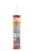Dicor 501LSW-1 EPDM Self-Leveling Lap Sealant - 10.3 Oz Tube, White | Durable Waterproof Protection