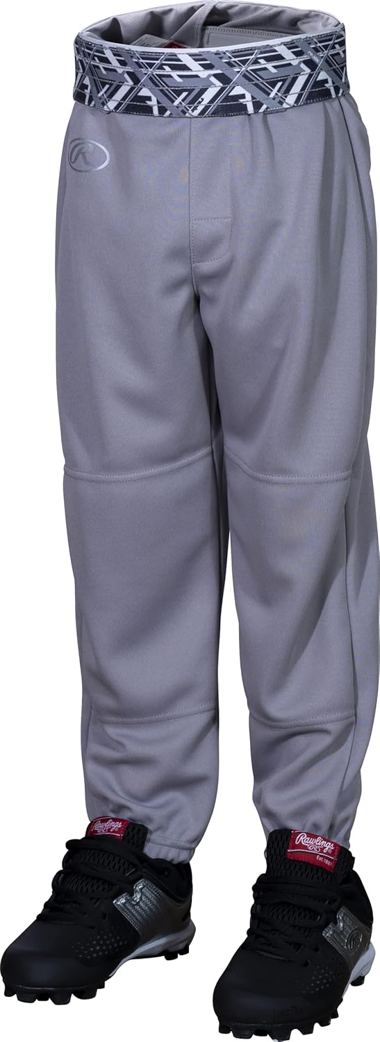 Rawlings Remix T-Ball & Youth Baseball Pants - Comfortable Game/Practice Wear in Multiple Colors