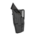 Safariland 6390 ALS Mid-Ride Duty Rated Level I Retention Holster, Fits Glock 19/23, STX Tactical Black, Left Hand