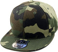 KBETHOS® 6 Panel Flat Brim Fitted Cap - Original True-Fit Design for Ultimate Comfort