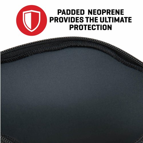 Allen Company Neoprene Pistol Pouch, Full-Size Handguns up to 9”, Charcoal