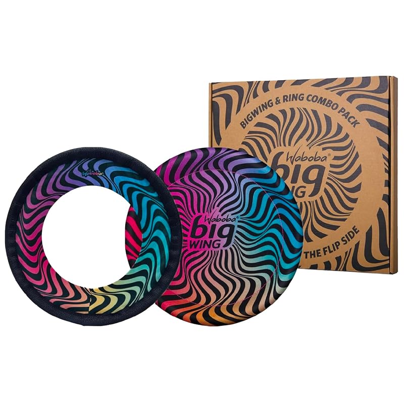 Waboba BigWing & BigRing Flying Disc Combo Pack