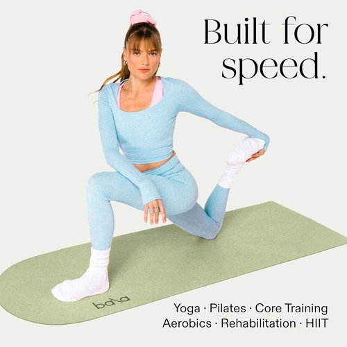 Bala Yoga Mat - Non-Slip Exercise Mat for Home Workouts, Stretching & Pilates | Ideal for Indoor Fitness