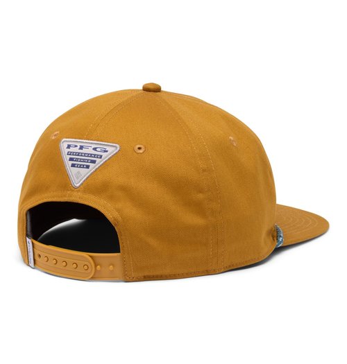 Columbia Unisex PFG Tack Snap Back Hat, Maple Sugar/Redfish Shine, One Size