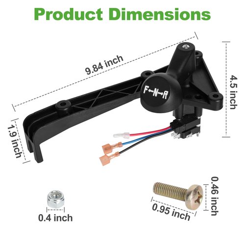 10L0L Forward and Reverse Shifter Assembly Kit for Club Car DS 1992-Up Gas Golf Cart, Replacement for Club Car Forward Reverse Switch OEM 1016947, 8248, 8233