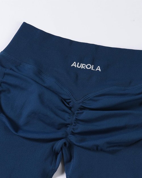 AUROLA Workout Shorts for Women - No Roll Up, Squat Proof, Seamless Compression | Sizes 2.5 to 6.5