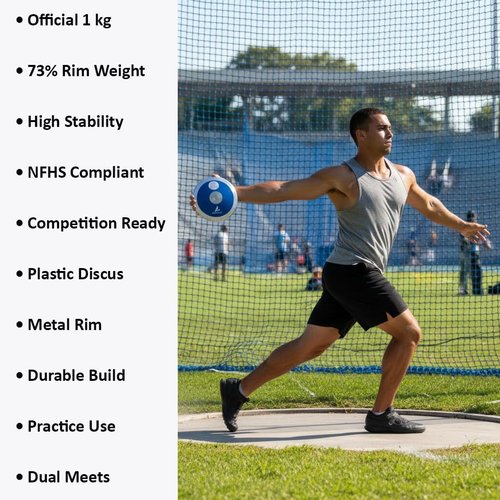 Nelco Challenger Discus - High-Performance Discus for Competitive Athletes | 2kg