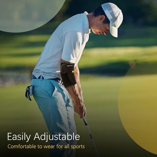 BraceUP Elbow Brace for Tendonitis - Adjustable Pain Relief Support for Tennis & Golfer's Elbow