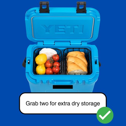 Cooler Basket for YETI Roadie 15 - Small Dry Goods Tray for YETI Roadie 15qt Ice Chest