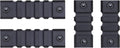 Monstrum Aluminum Picatinny Rail - M-LOK Compatible | Two 2-Inch & Two 3-Inch Sections Included
