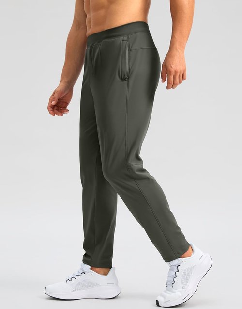 G Gradual Men's Sweatpants - Stretchy Golf Workout Pants with Zipper Pockets | 30"/32"/34" Inseam