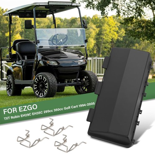Air Box Filter Housing Cover w/Latch for EZGO TXT Robin EH29C EH35C 295cc 350cc Golf Cart 1994-2005 72179G01 72179G02