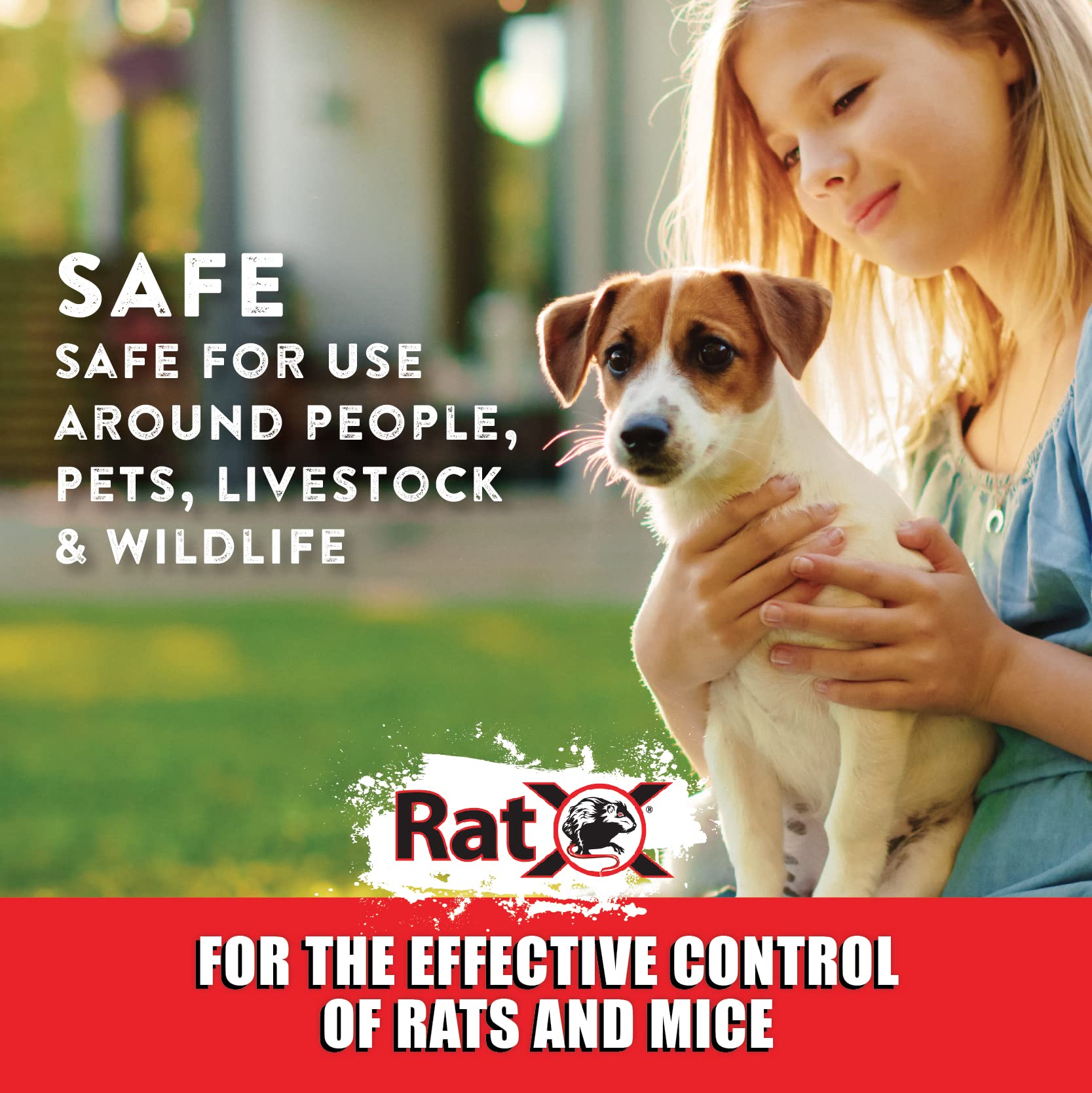 RatX All-Natural Humane Rat and Mouse 1 lb. Bag - EcoClear Products 620101
