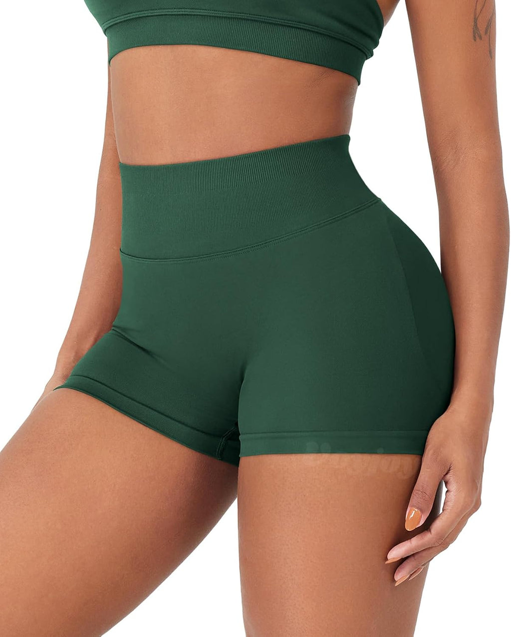 VOYJOY Women's Workout Shorts - Scrunch Butt Lifting Seamless Biker Shorts | Available in 2.5", 3.6", 4.5", 6" Sizes