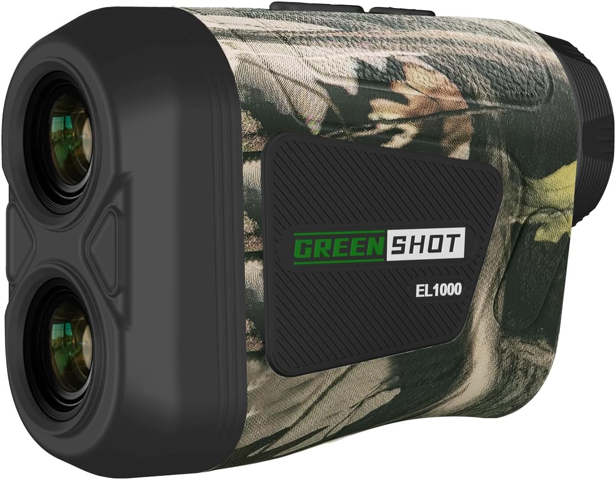 Range Finder for Hunting - 1200 Yards Waterproof Golf Rangefinder with Slope Switch & Flag Lock