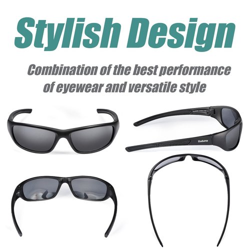Duduma Polarized Sports Sunglasses for Men Women Running Cycling Fishing Golf Driving Shades Sun Glasses