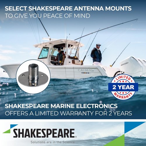 Shakespeare 4710 SS Flange Mount
