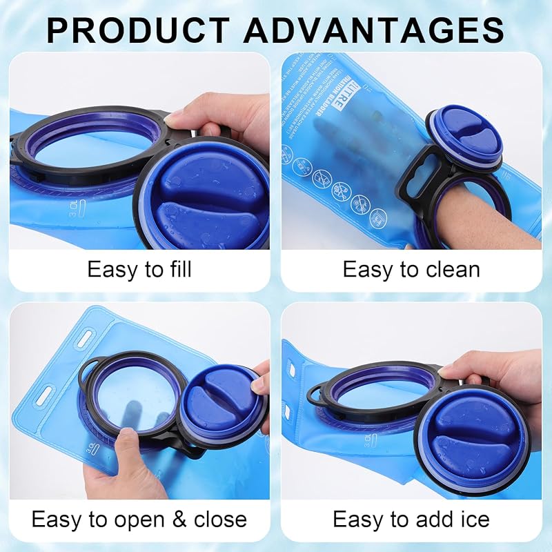 3L Hydration Bladder for CamelBak - Leak-Proof Water Reservoir for Hiking, Cycling & Running