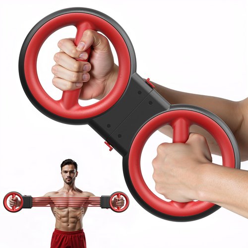 Funray Rotator Burn Machine, 3-in-1 Multi-Functional Arm Exerciser: Chest Expansion, 360° Forearm Rotation, One-Handed Centrifugal Exercise,Ideal for upper body strength training at home and gyms