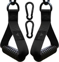 Heavy Duty Gym Workout Handle Attachments - Anti-Slip Rubber Grips for Cable Machines & Pulley Systems