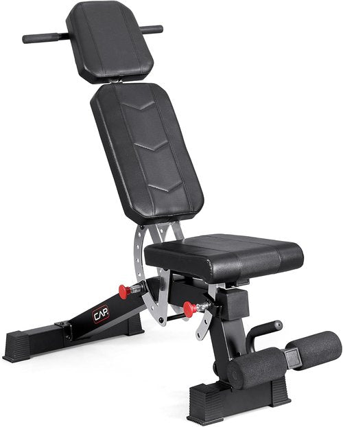 CAP Barbell Adjustable Weight Bench - Multi-Position Incline with 6 Backrest Adjustments & 600 LB Capacity | Home Gym Essential