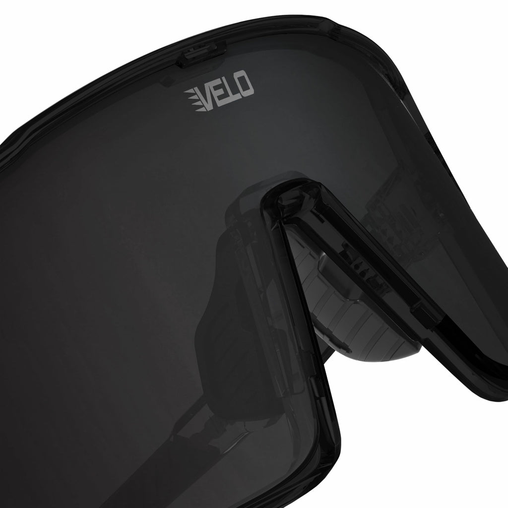 VELO Shades – Changeup – Baseball/Softball Sunglasses – By Jax of The Bullpen Training (Gen2, Blackout - Phantom, Sml Adlt/Youth)