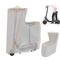 Electric Scooter Cover, 47 x 43 x 8 inches 1680D Oxford Cloth Suitable for Seated and Seatless Models Waterproof And UV -Resistant Dustproof Windproof Protection All Season Universal Fit Silver
