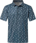 Hardaddy Men's Polo Shirt - Moisture Wicking Dry Fit Short Sleeve Golf Shirt | Comfortable Fit