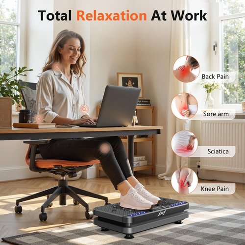 AXV Vibration Plate - Full Body Fitness Exercise Machine for Weight Loss | Shaking & Vibrating Workout