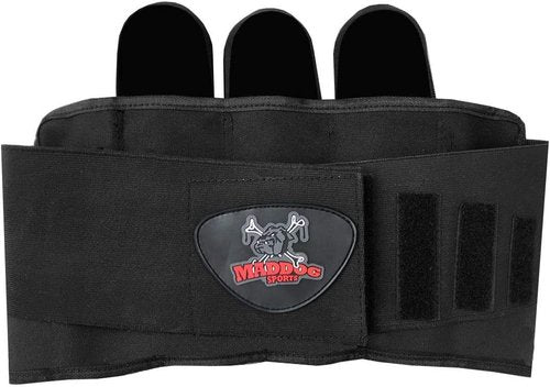 Maddog Pro Paintball Pod Pack Harness - Adjustable Ejection Belt for 3+2, 4+3, 5+4 Configurations