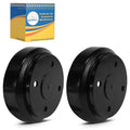 Mixopoly 2 Pack Golf Cart Brake Drums for Club Car DS/Precedent/Onward/Tempo Gas and Electric 1995-up, Replace OEM 101791101 1017911-01 10603