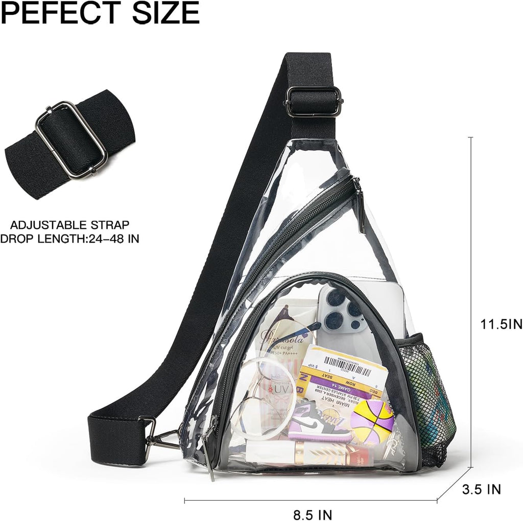 Skiennix 7L Sling Bag - Versatile Crossbody Backpack for Travel | Stylish PU Leather Design