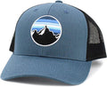 KBETHOS Unisex Trucker Baseball Cap - Explore Outdoors with Scenic Mountain Design