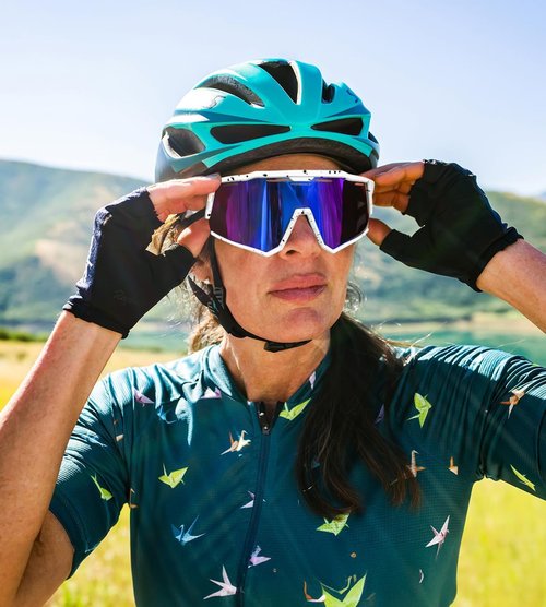 FEISEDY Polarized Sports Sunglasses - Lightweight TR90 Cycling Glasses for Men, Women & Teens | B4151