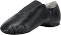 Linodes PU Leather Jazz Dance Shoes - Slip-On Design with Elastic for Kids | Toddler to Big Kid Sizes