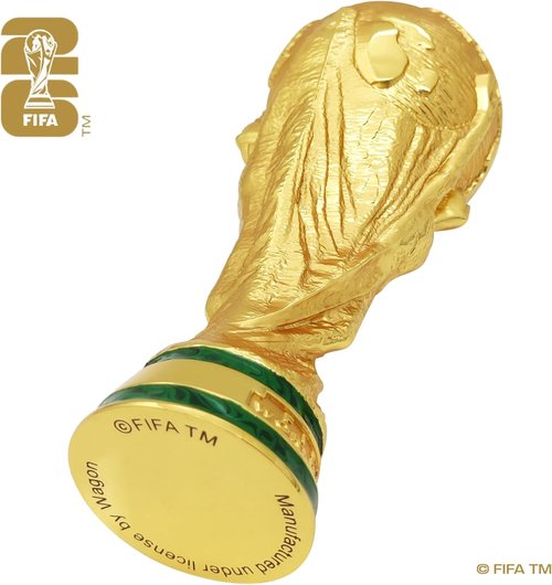 FIFA World Cup 2026 Edition 3D Trophy - Premium Weighted Zinc Alloy - 5.9 Inch Collector’s Item | Perfect for Desk Display