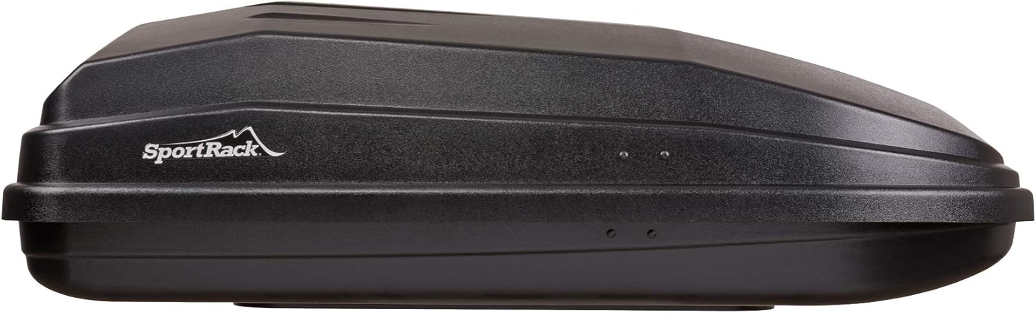 SportRack Vista XL Cargo Box - Rear Opening Design for Easy Access | Sleek Black Finish
