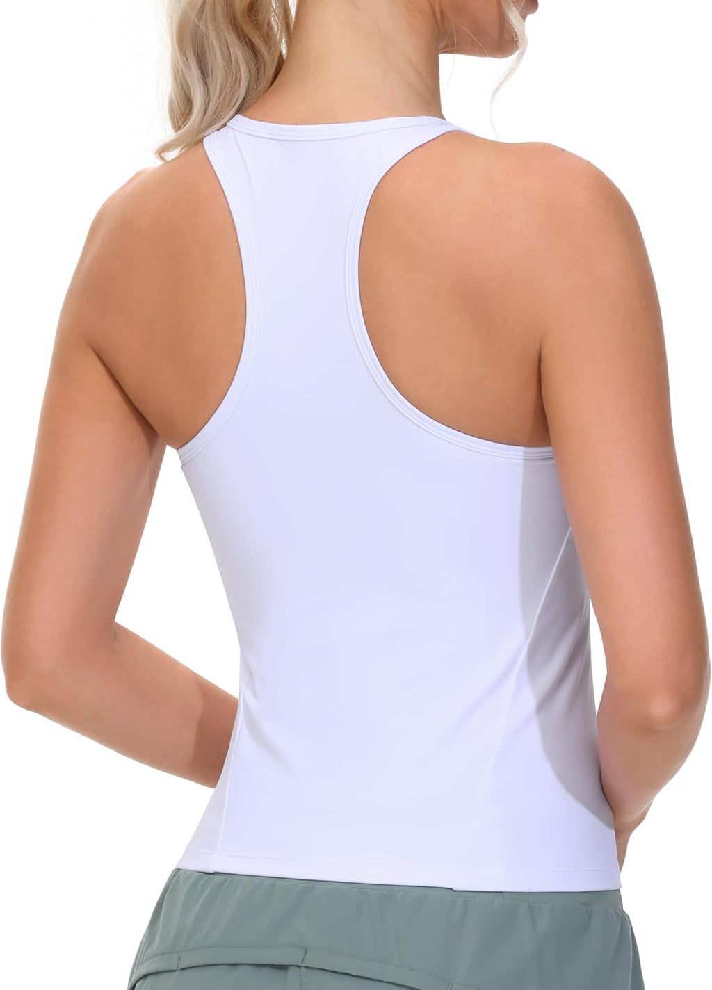The Gym People Racerback Workout Tank Tops - Slim Fit Sleeveless Athletic Shirts for Yoga & Running