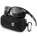 suoso Polarized Sports Sunglasses Men: Running Sunglasses Women Wrap Around Glasses for Fishing Driving UV400 Protection TR90