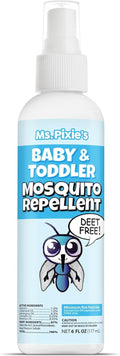 Ms. Pixie’s Mosquito Repellent for Babies & Toddlers - DEET-Free, Gentle Outdoor Protection, 3 oz