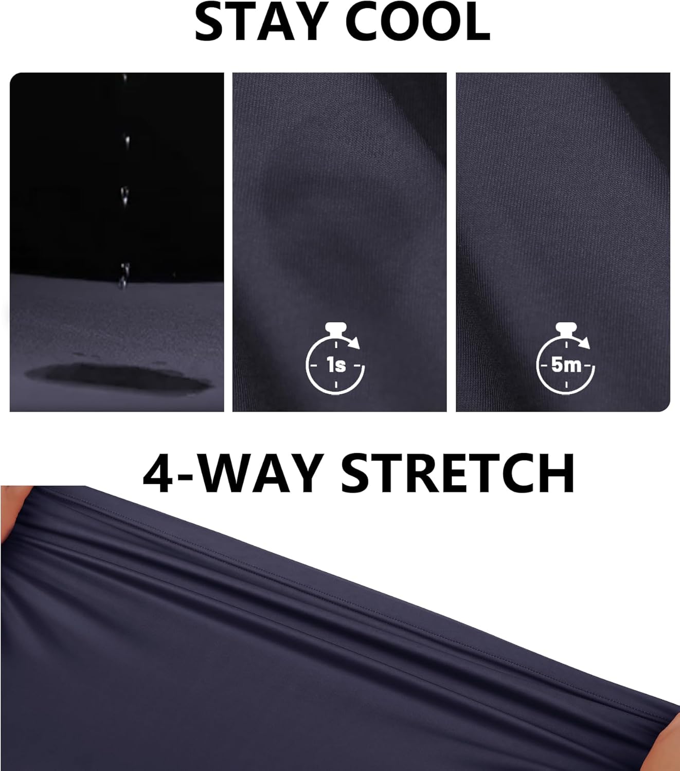ZITY Men's Golf Polo Shirt - Short Sleeve Tactical Design | Moisture-Wicking Outdoor Apparel