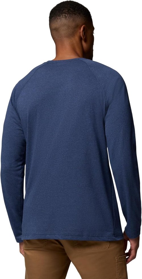 Columbia Men's Raglan Henley Shirt - Comfortable Thistletown Hills Style | Perfect for Casual Wear