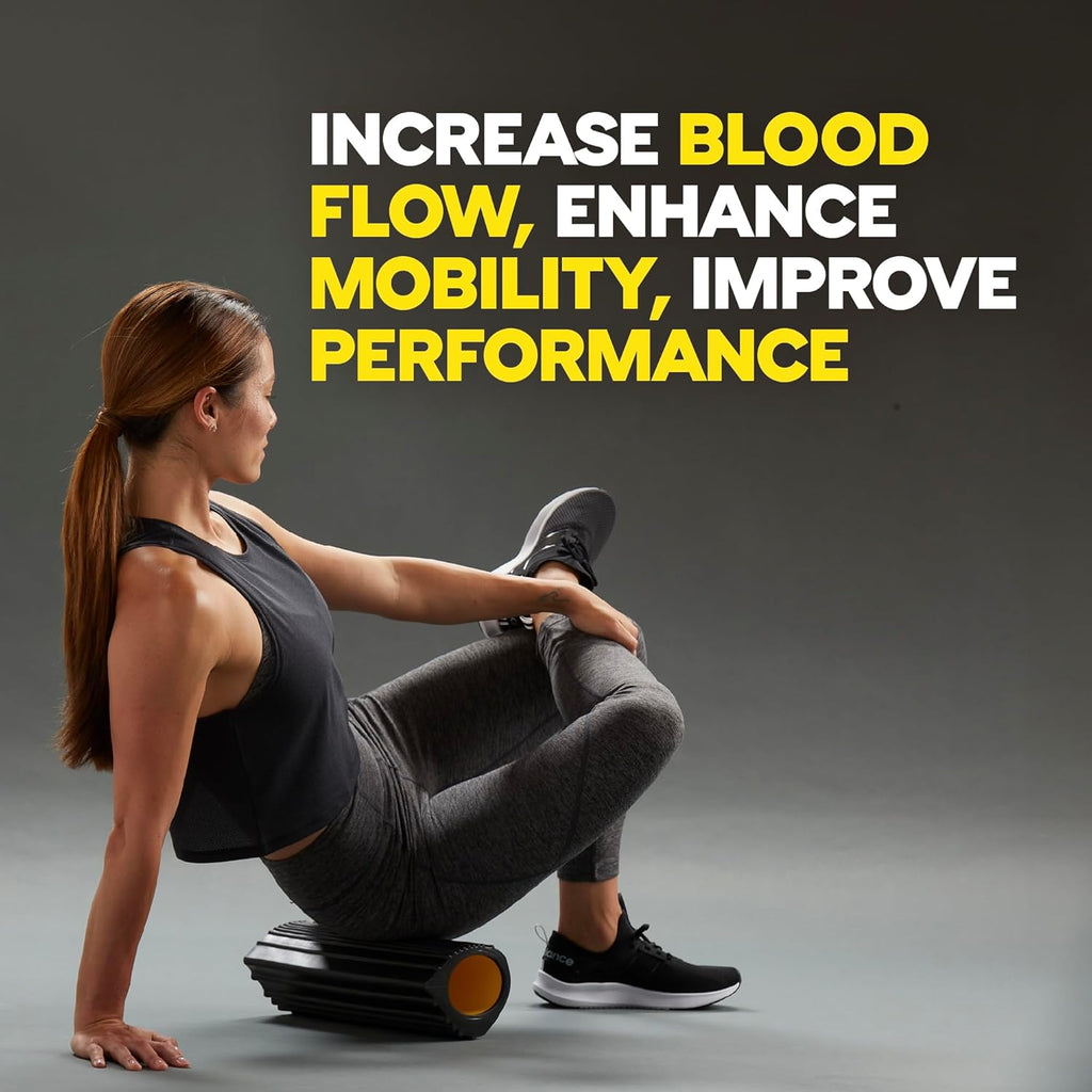 TRX Training Rocker Myofascial Release Roller - Neck & Back Massage Foam Roller, 13 Inches