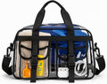 FINEJUSTOK Transparent Tote Bag - Waterproof PVC Crossbody for Sports, Concerts & Work
