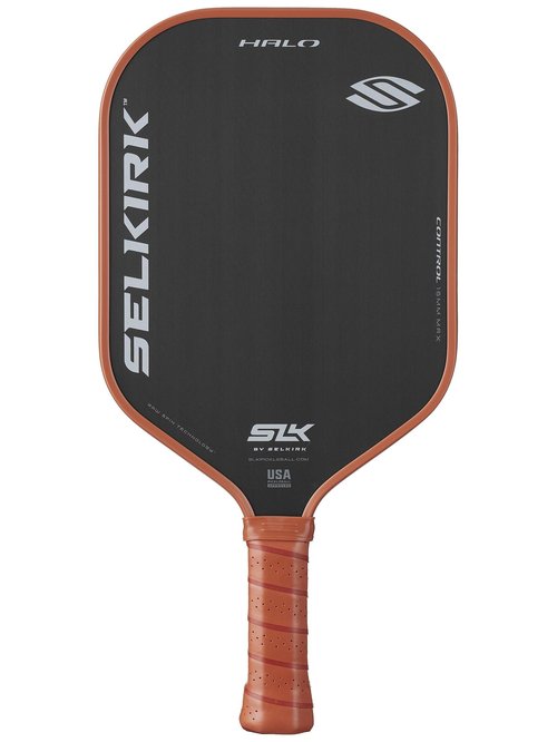 Selkirk Sport SLK Halo Raw Carbon Fiber Pickleball Paddle | Designed in The USA | Choose The T700 Raw Carbon Fiber Power, 18k Ultraweave Control, or Aramid Fiber Linkweave Thermoformed Pro