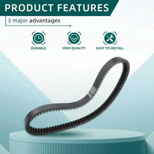 AUTOKAY 14153-G1 Drive Belt for EZGO Gas Golf Cart 2-Cycle Marathon 2PG 1976-1987